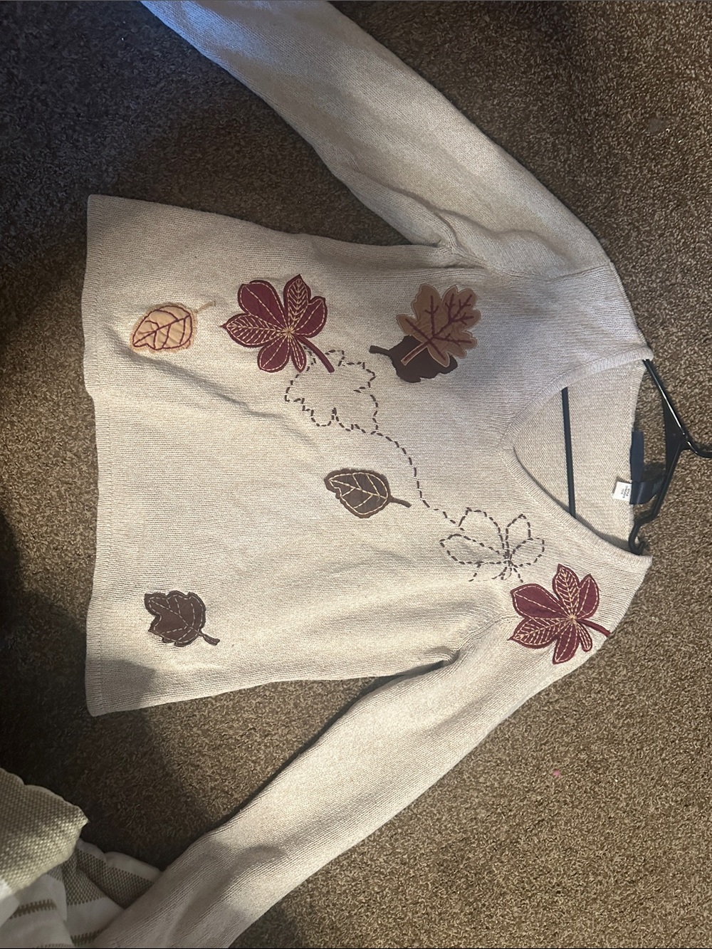 Vintage knit fall sweater